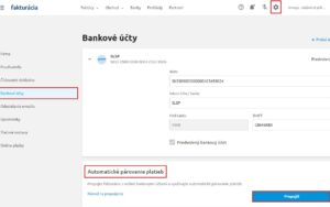 Prepojenie KROS Fakturácie s bankou pre automatické spracovanie pohybov na účte